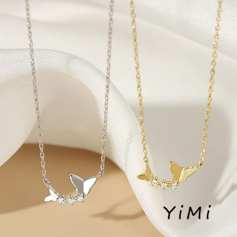 Vòng cổ Mặt Hình Bươm Bướm Phong Cách Hàn Quốc Thời Trang Cho Nữ