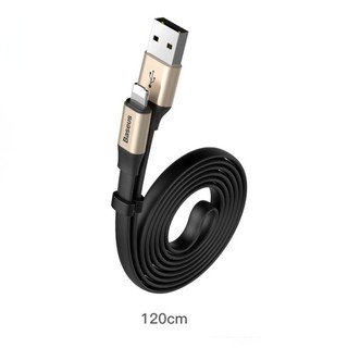 Cáp Baseus 2 trong 1 - Một đầu cắm cho cả iPhone lẫn Android (Micro USB)