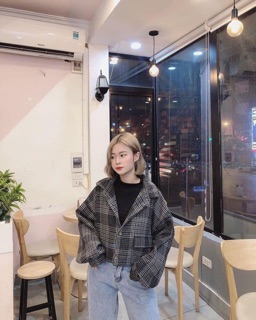 Áo khoác somi dạ dày dặn
