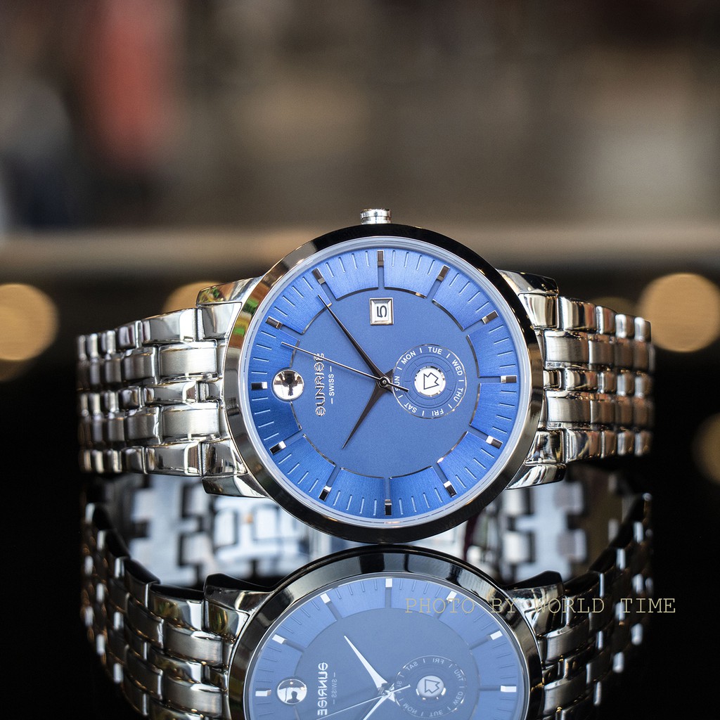 Đồng Hồ Nam Sunrise 1115SA , Chính Hãng Full Box , Kính Sapphire Chống Xước , Chống Nước | BigBuy360 - bigbuy360.vn