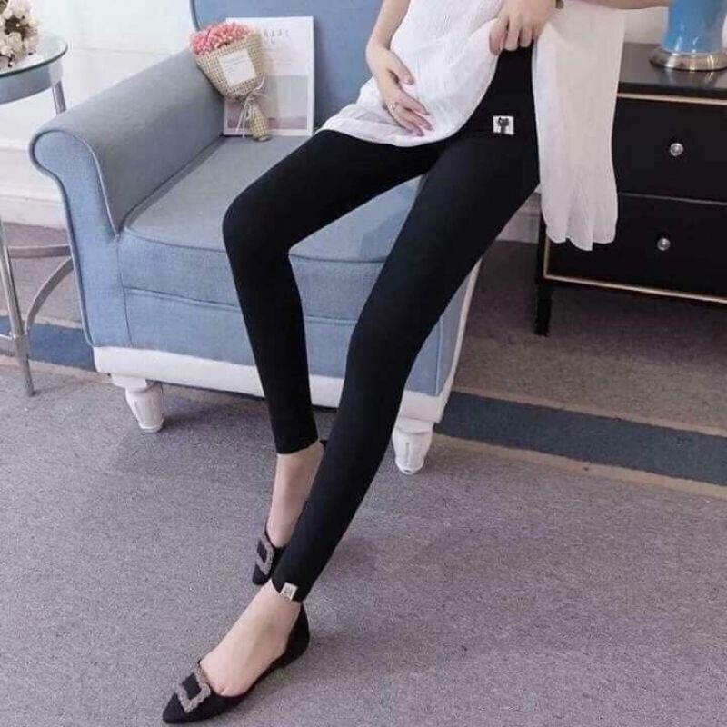 QUẦN LEGGING MÈO LÓT LÔNG TÚI zip hàng chất đẹp