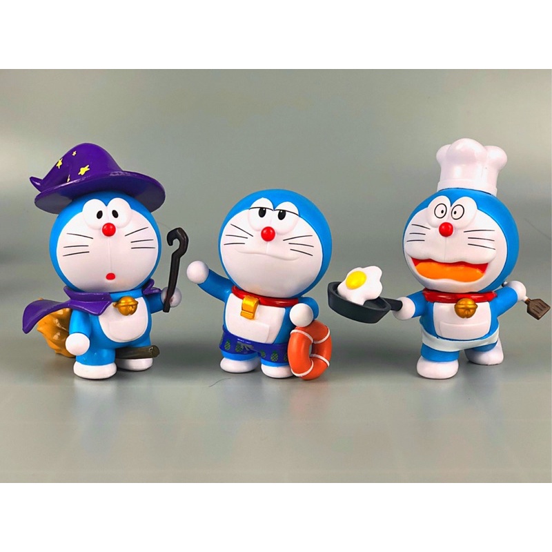 Mô hình Doraemon Quốc Gia, Phù thuỷ, Đầu bếp, Doremon Gymer, Hoạ sĩ… dễ thương