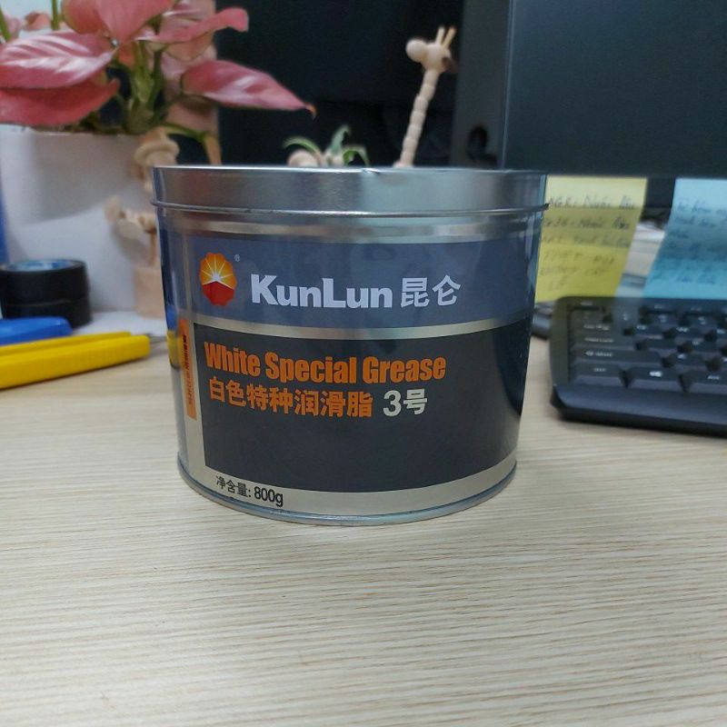 Mỡ chịu nhiệt KunLun số 3 White Special Grease (Mỡ máy móc công nghiệp và xây dựng)