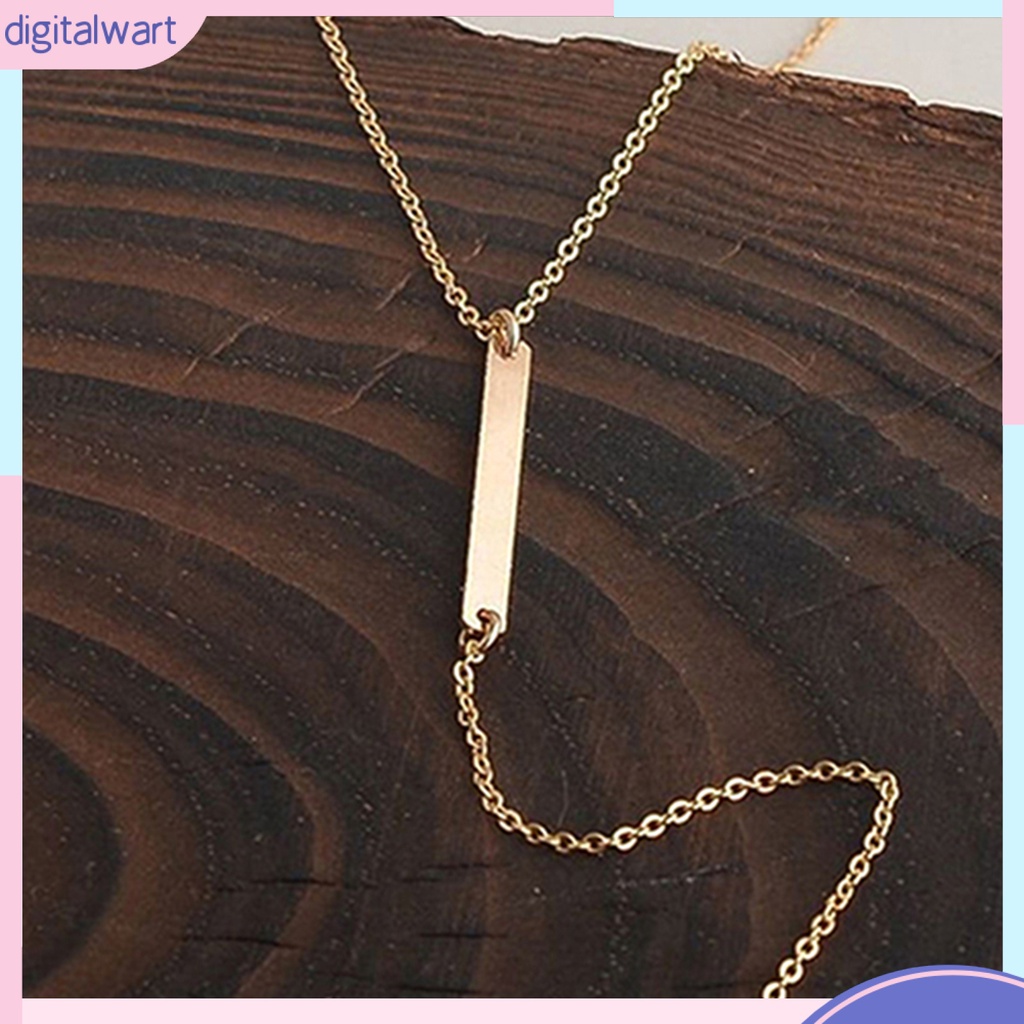 Dây chuyền kim loại thiết kế thanh lịch đơn giản nhỏ xinh dành cho nữ
