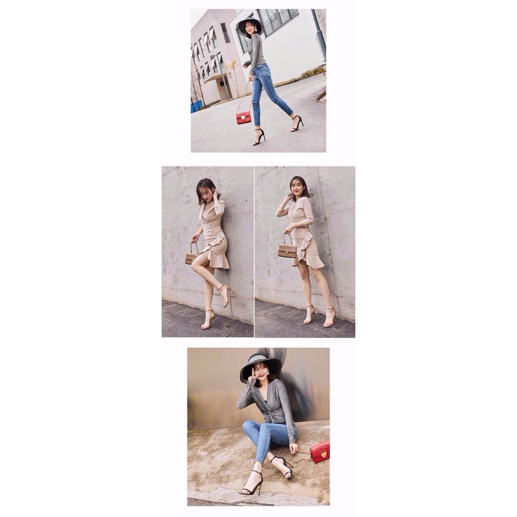 [LOẠI 1] Giày cao gót, sandal nữ , dép sandal nữ cao gót, Ngọc Trinh cao 9p quai mảnh cực sang chảnh G2D - Form chuẩn