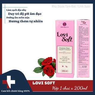 Dung Dịch Vệ Sinh Phụ Nữ Lovi Soft 200Ml [lovisoft]