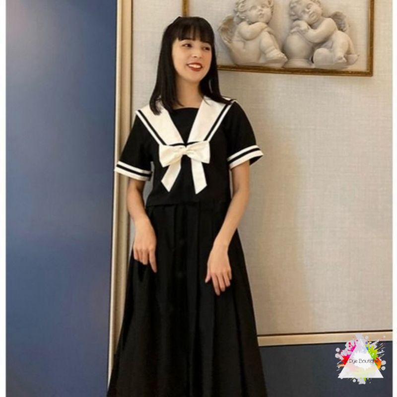ĐẦM LOLITA CỔ THỦY THỦ - ĐẦM SUFUKU NỮ SINH NHẬT BẢN 🦌