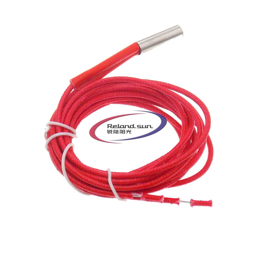 3D Printers Cartridge Heater 12V/24V 40W 6*20mm 1m For MK Mendel Reprap Extruder Parts 12V 24V 40W Heat Part