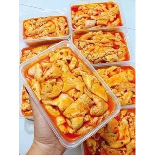 Vú heo ướp chao hộp 500g