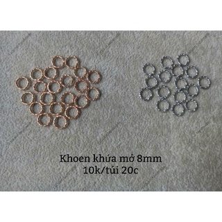 Khoen tròn khứa làm trang sức handmade