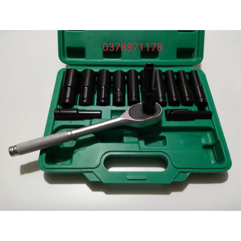 Bộ khẩu sửa chữa ô tô xe máy tuýp dài 1/2 Kapusi