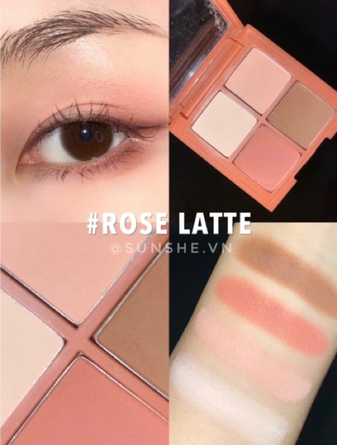 Bảng Phấn Mắt 4 Màu Siêu Lung Linh 3CE Mini Multi Eye Color Palette