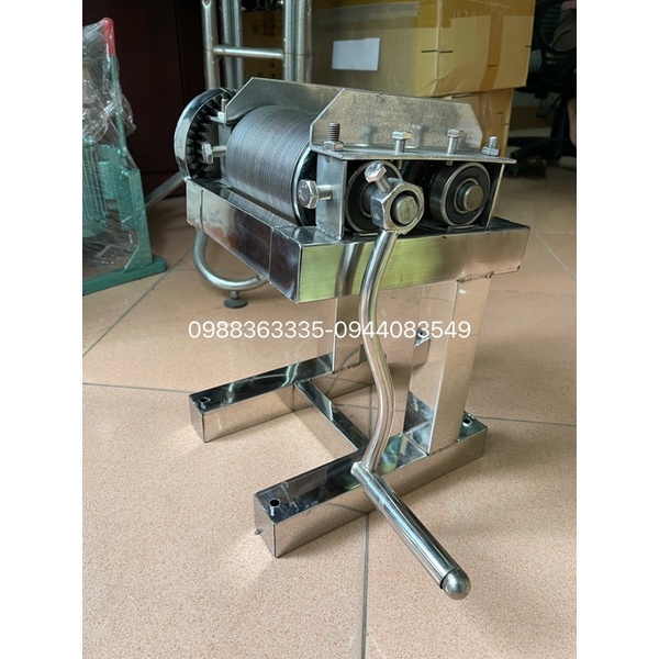 Máy Thái Da Heo Heo Bì Lợn Làm Nem quay tay đa năng Máy cắt lá chanh loại lớn Cỡ sợi 1mm