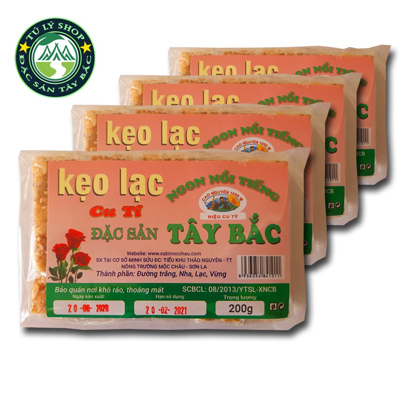 Kẹo Lạc Đặc Sản Tây Bắc 200g