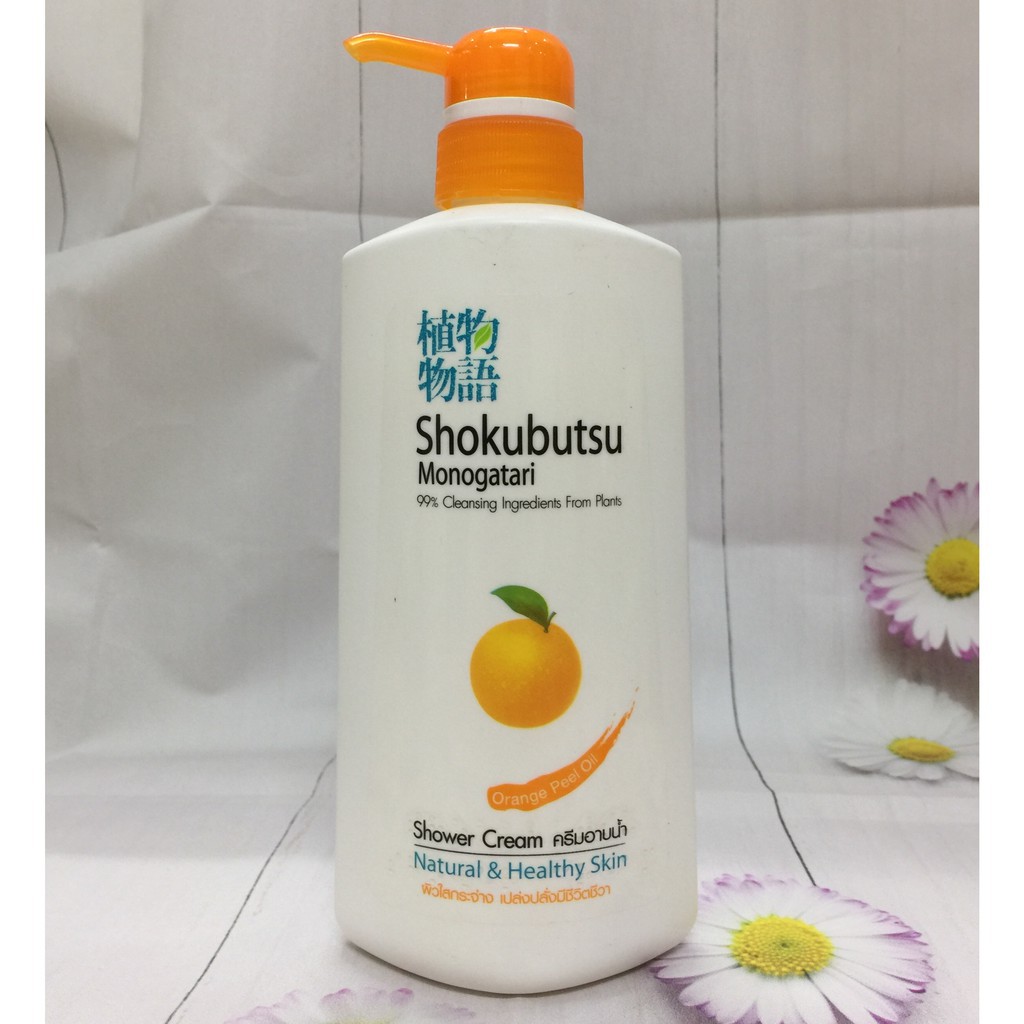 Sữa tắm Shokubutsu Orange Peel Oil - 200ml, 500ml - Thương hiệu Thái Lan - infomybestshop