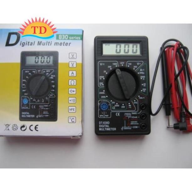 Đồng hồ đo VOM vạn năng điện tử DT-830D có loa thông mạch