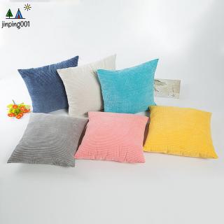 Áo gối vuông kiểu dáng đơn giản với màu trơn thoải mái