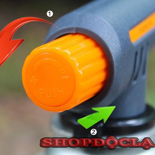 Đèn khò ga bằng đồng nguyên chất khò nhiệt độ lên tới 1300 độ C