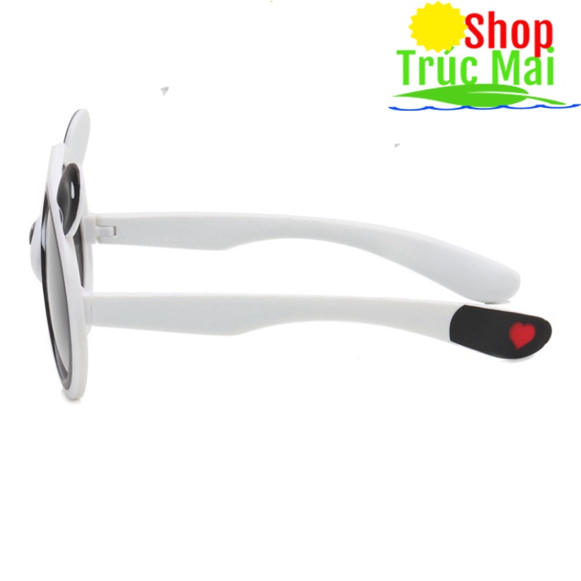 Kính Mát Chống tia hồng ngoại Hình panda đáng yêu kính gấu cho bé