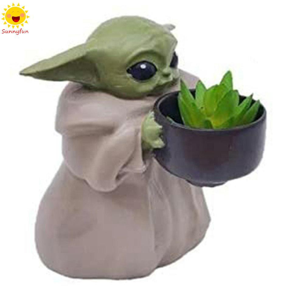 Mô Hình Búp Bê Em Bé Yoda Trong Phim Star Wars Thiết Kế Sáng Tạo Dễ Thương