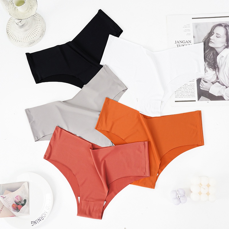 Set 3 quần lót ECMLN mềm mại không đường may quyến rũ cho nữ