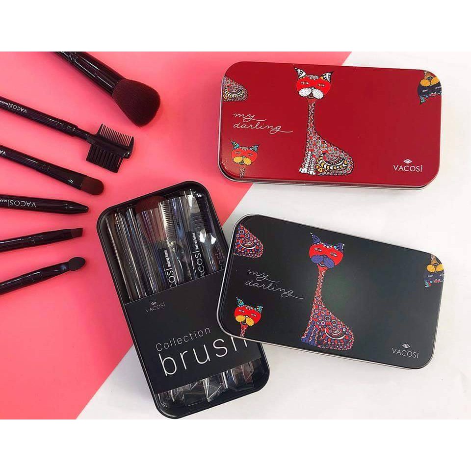Bộ cọ Vacosi my darling travel brush set