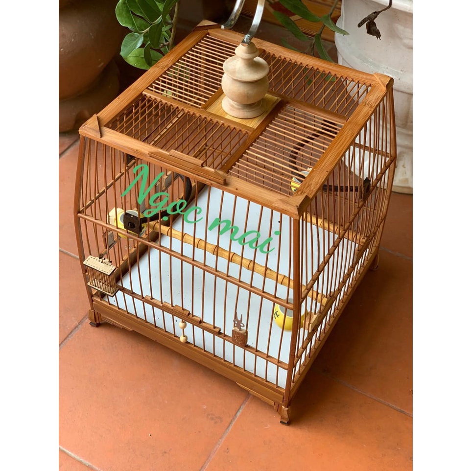 KHUNG LỒNG CHIM TRÚC CHÀO MÀO ĐẸP CHẮC CHẮN GIÁ RẺ TỰ RÁP SIÊU DỄ
