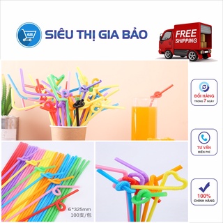 Ống hút nghệ thuật - 1 bịch 80 ống