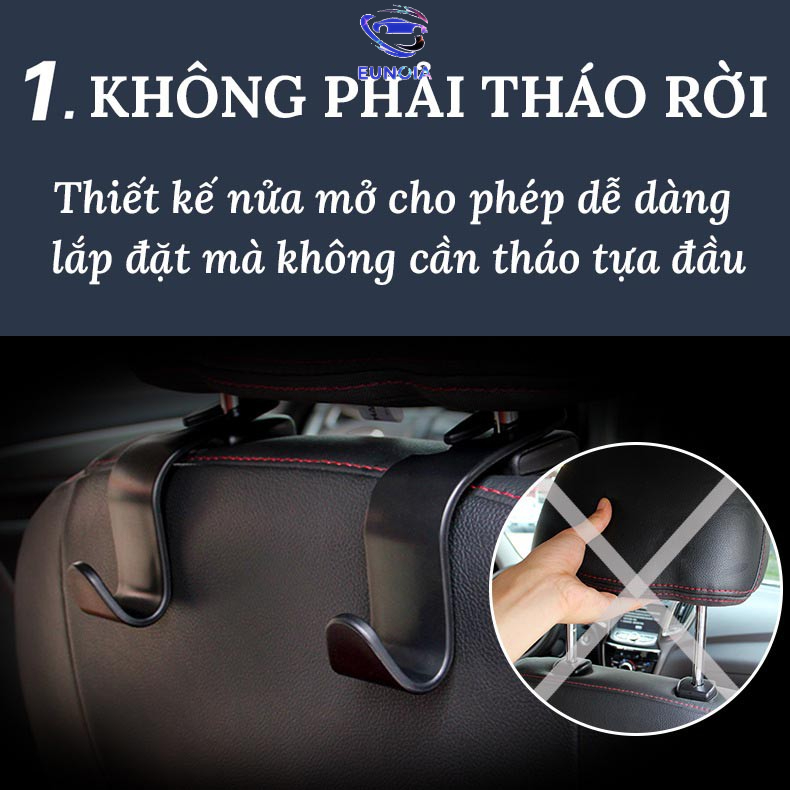 Móc Treo Đồ Sau Ghế Ô Tô Version 2 – 1 Chiếc