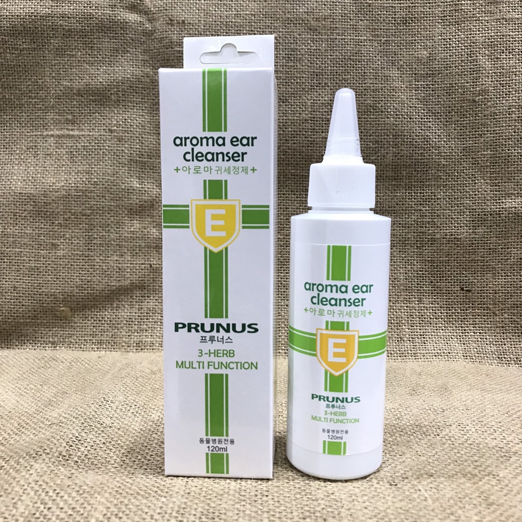 Vệ Sinh Tai Chó Mèo - Dung Dịch Rửa Tai Aroma Ear Cleanser 120Ml Của Hàn Quốc