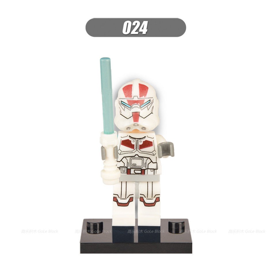 Lego Mô Hình Lắp Ráp Nhân Vật Samurai Màu Trắng Trong Phim Star Wars
