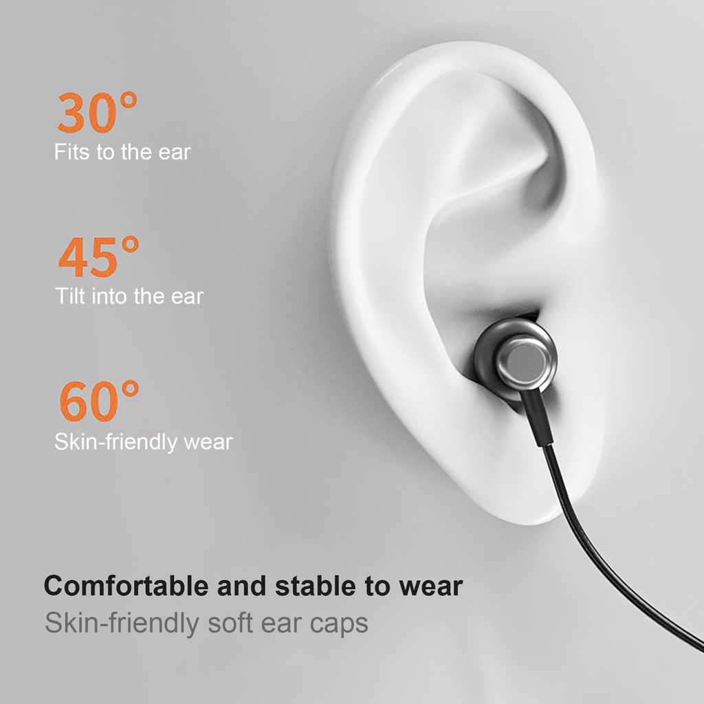 Tai nghe Lenovo HE05 kết nối Bluetooth không dây linh hoạt chống thấm nước từ tính dùng khi tập thể thao
