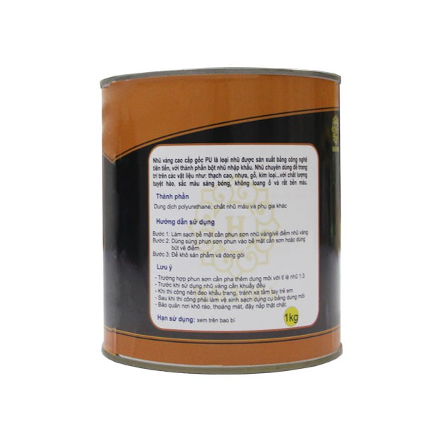 Nhũ vàng 24K vẽ đồ nội thất cao cấp