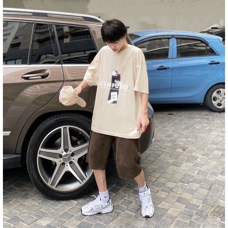 Áo Thun CONFUSED "Babe Don't Cry" basic, sản phẩm mới.