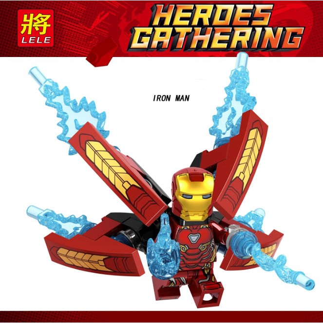 Minifigure nhân vật Iron man full bost infinity war