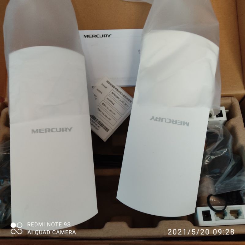 [RẺ VÔ ĐỊCH] Bộ thu phát không dây, thang máy, wifi ngoài trời tầm xa 1km - 5km, Mecury MBW201, Mecury MBW505 | BigBuy360 - bigbuy360.vn