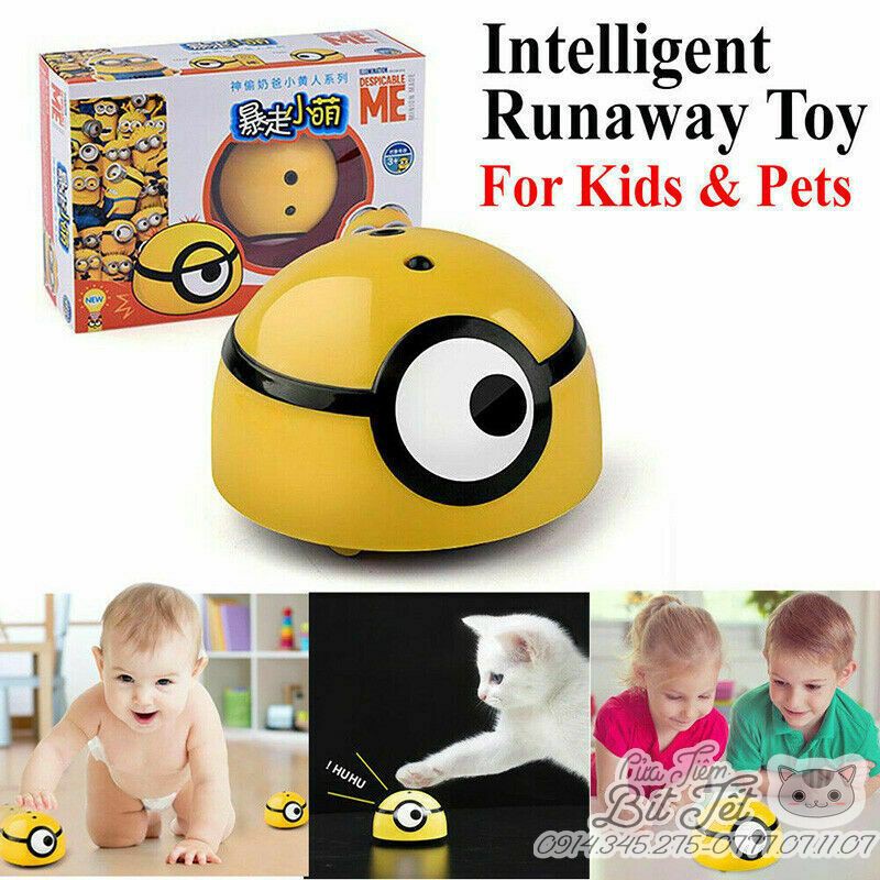 ĐỒ CHƠI MINION TROLL CẢM BIẾN TỰ ĐỘNG, HUÂN LUYỆN THÚ CƯNG, CHÓ MÈO