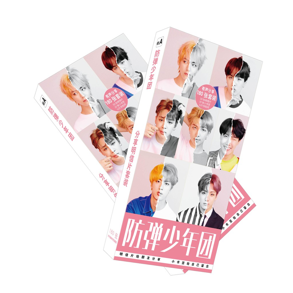 (nhiều mẫu) Hộp postcard BTS Persona, Love yourself, Answer,...