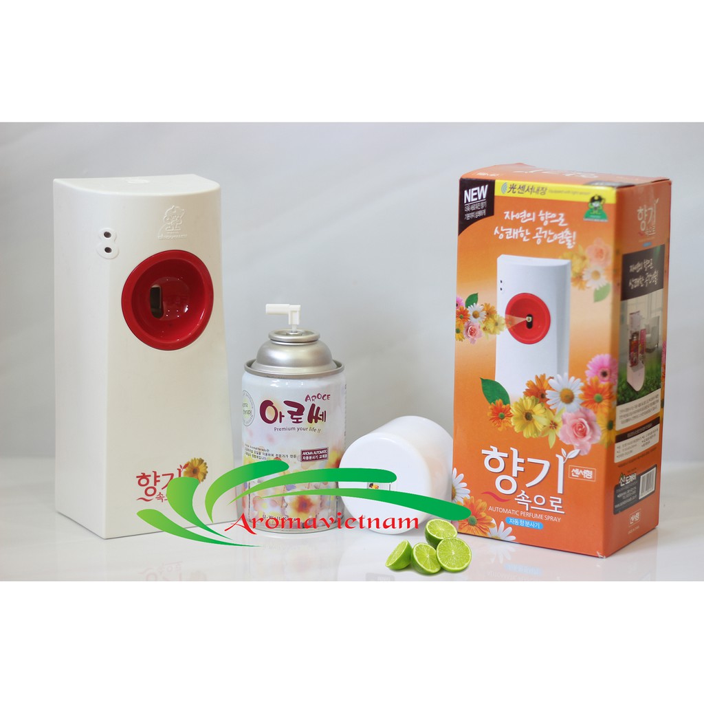 Máy xịt phòng tự động Sandokkaepi Hàn Quốc Sensor Cảm biến