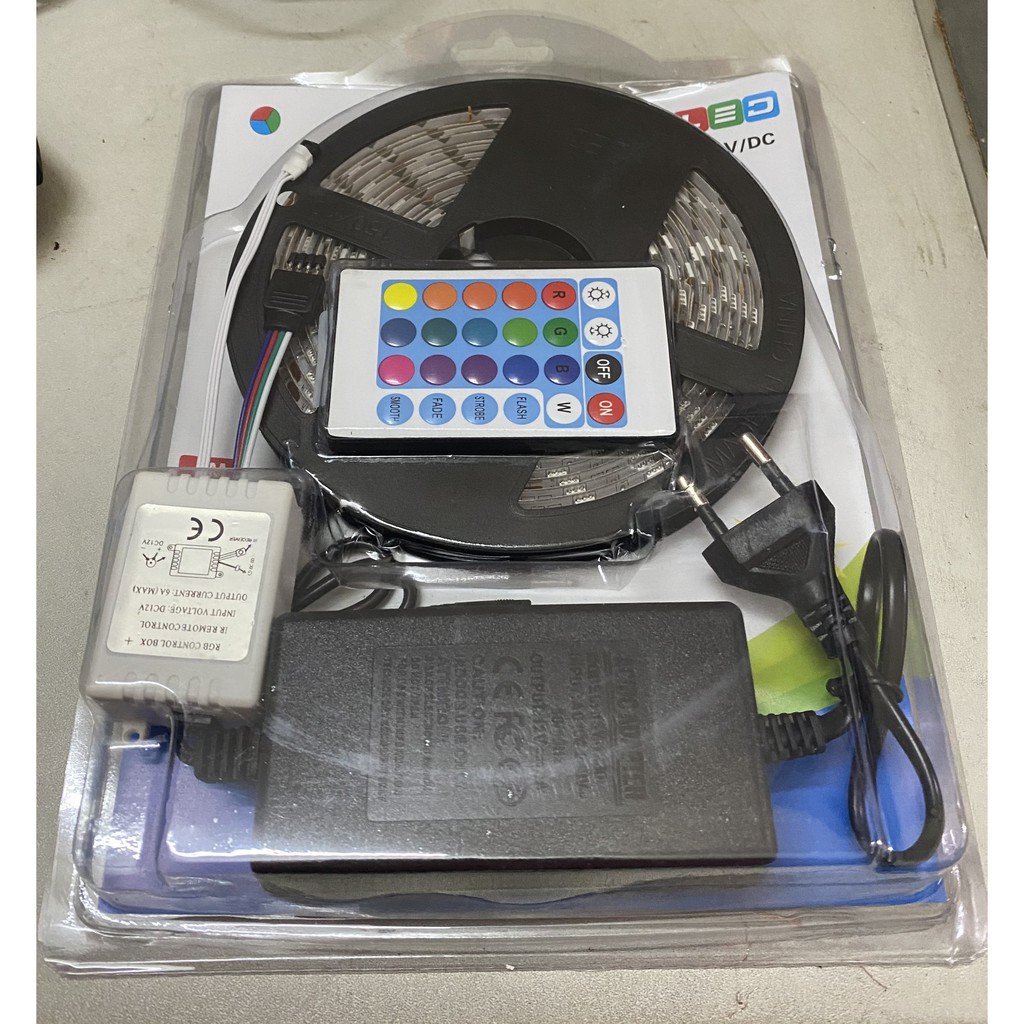 Combo Dây Led 7 Màu RGB 5 mét