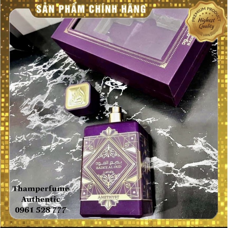 Nước Hoa BADE’E al oud AMETHYST 100ml Màu Tím