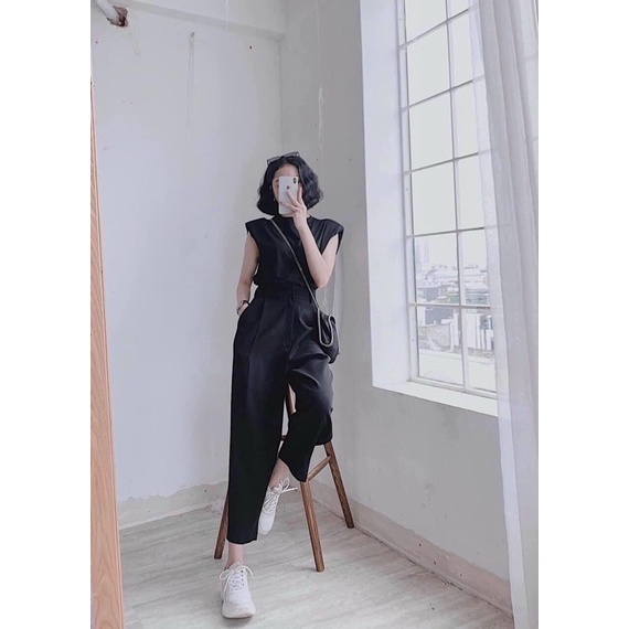 [ms126] Quần baggy vải 1 nút form thường dành cho công sở đi học - kèm hình và video của shop