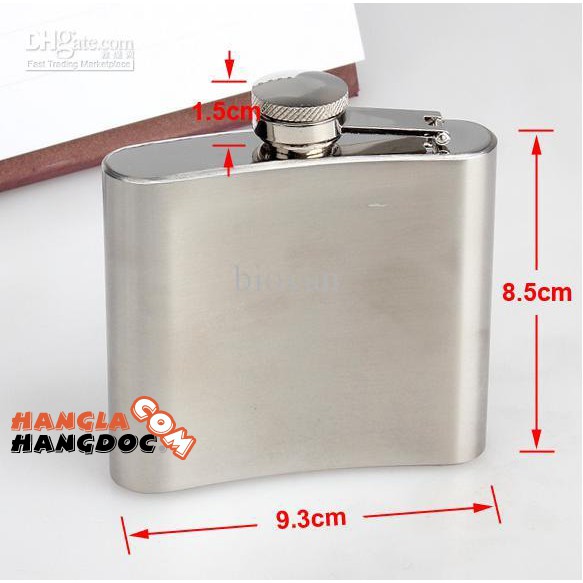 Bình rượu inox Hip Flask 5oz (150ml)