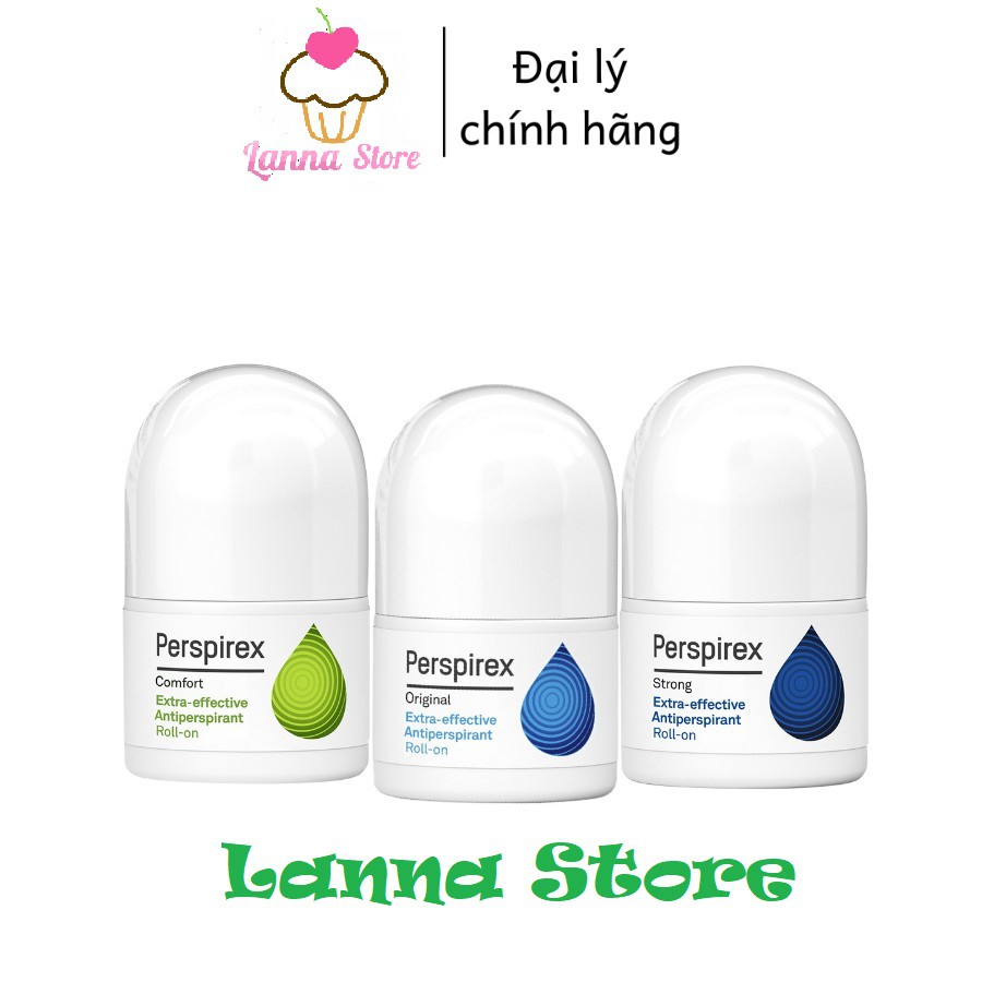 [CHĂM SÓC CƠ THỂ] Lăn khử mùi hiệu quả đến 7 ngày Perspirex 20ml - UK