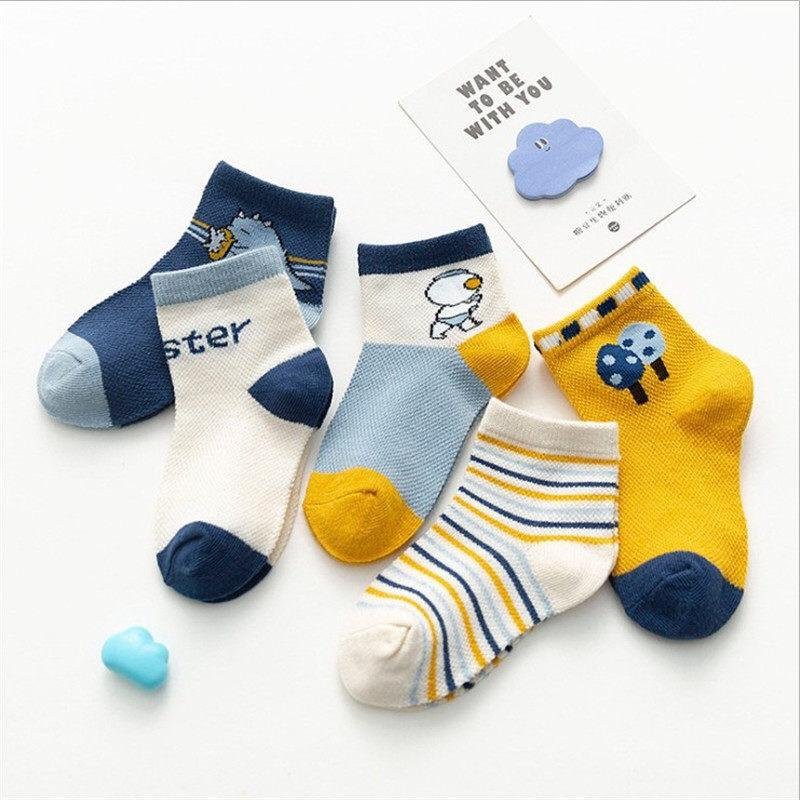 [Haobaby shop] Set 5 tất hoạt hình cho bé