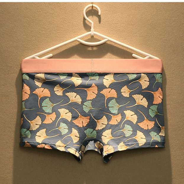 Quần Lót Boxer Vải Cotton In Họa Tiết Thời Trang Cho Nam