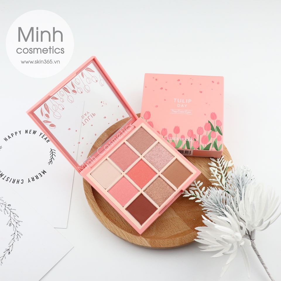 BẢNG PHẤN MẮT 9 MÀU PLAY COLOR EYES TULIP DAY NHẬP KHẨU CHÍNH HÃNG - 4730