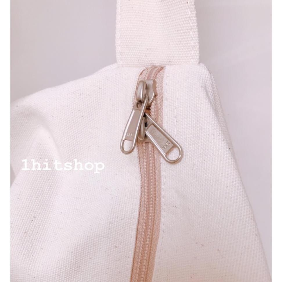 Túi Đeo Chéo CANVAS 2 Màu Unisex (Tặng GIẤY THƠM)