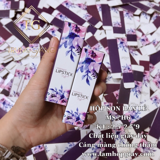 100 hộp đựng son H6