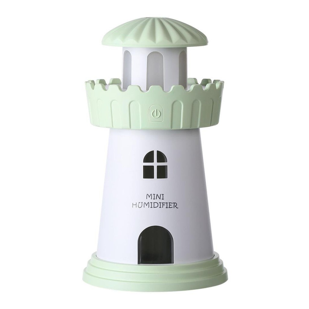 Máy xông tinh dầu LIGHTHOUSE HUMIDIFIER xanh lá